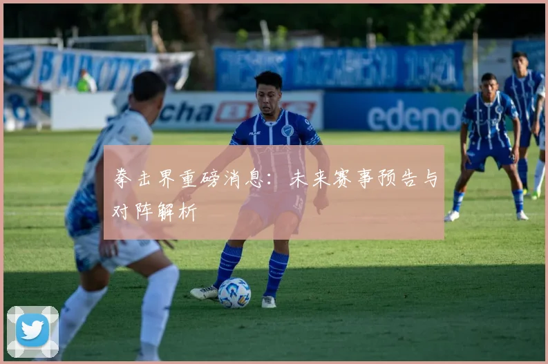 拳击界重磅消息:未来赛事预告与对阵解析