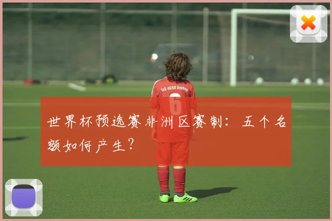 世界杯预选赛非洲区赛制:五个名额如何产生?