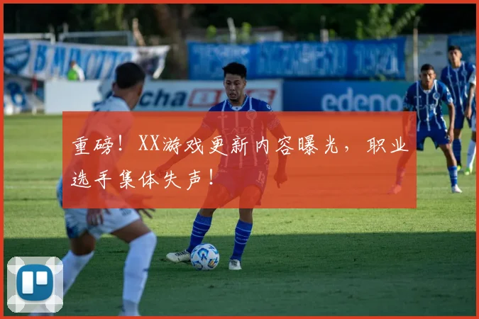 重磅!XX游戏更新内容曝光,职业选手集体失声!